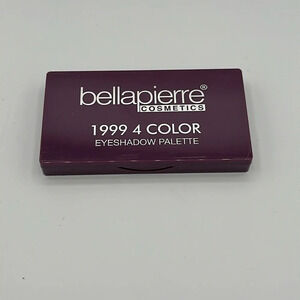 new never used bellapierre cosmetics 1999 4 color eyeshadow palette